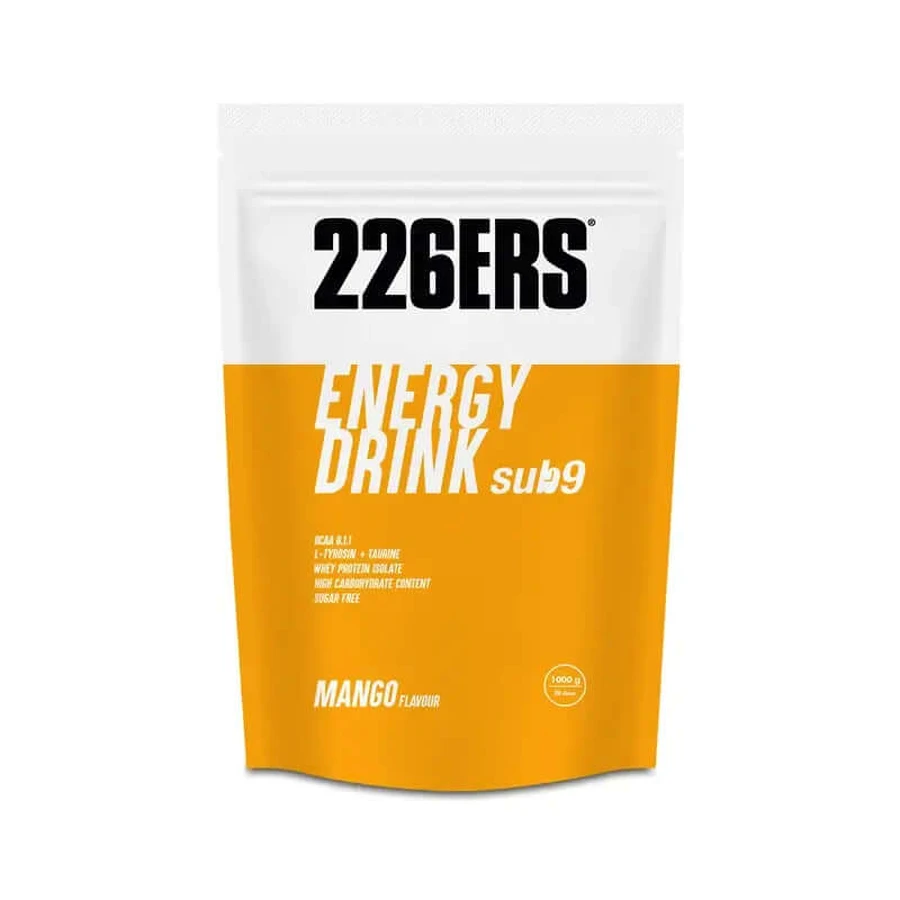 226Ers Energy Drink Sub-9 Mango, 1000 gramów: ceny i cechy