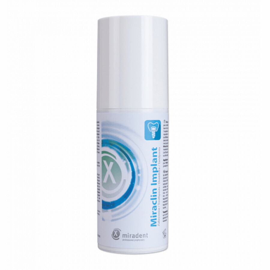 Pasta dentífrica para implantes Miraclin, 100 ml, Miradent