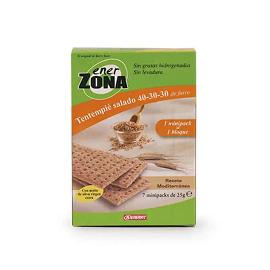 Enerzona Salziger Snack 7 Minipakcs x 3 Cracker