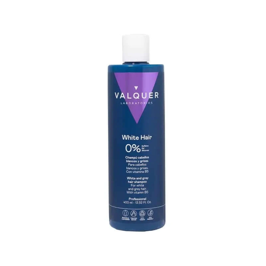 Valquer Hair Care Szampon do włosów siwych i białych, 400 ml: ceny i cechy