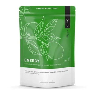 Vit2Go Energy Naturalny suplement dla energii i koncentracji, 250 g