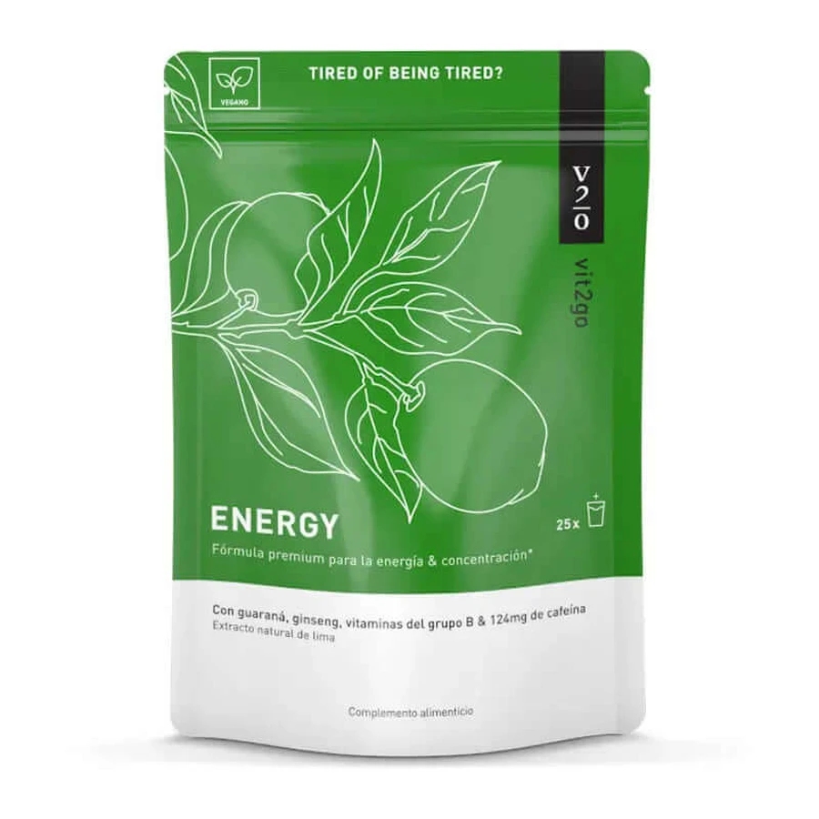 Vit2Go Energy Naturalny suplement dla energii i koncentracji, 250 g: ceny i cechy