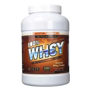 Sotya 100% Siero di Latte Fragola e Panna, 2,2 Kg