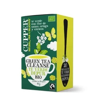 Cupper Te Verde Depur Infuzie 20Sachete. Bio