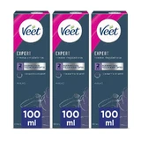 Veet Crema Depilatoria Mujer Axilas y Área del Bikini Roll-On, 3x100ml