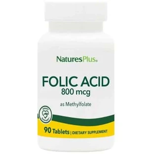 Natures Plus Acid folic, 90 tablete