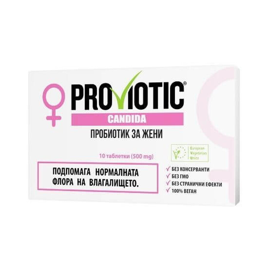 Proviotic Candida, 10 comprimidos, Esvida