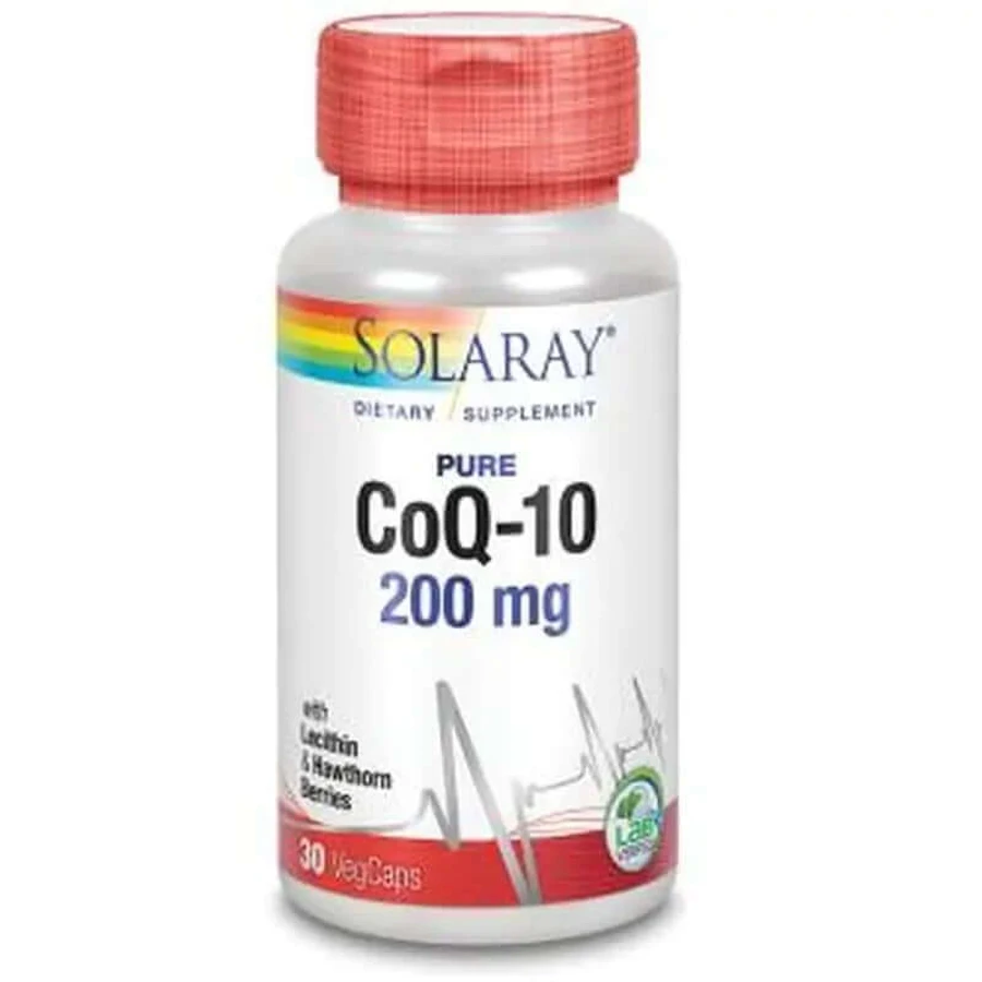 Solaray Pure Coq10 200Mg 30V Capsule