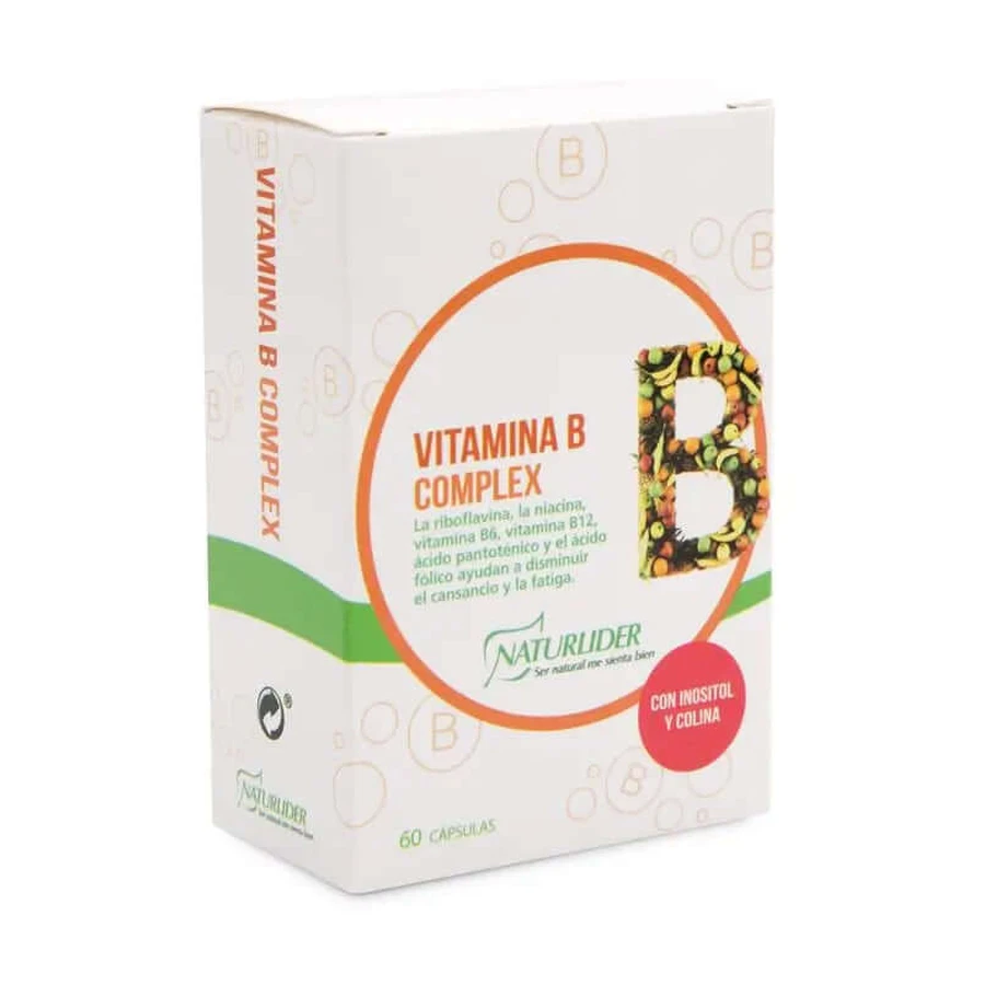 Naturlider Vitamine B-complex, 60 capsules