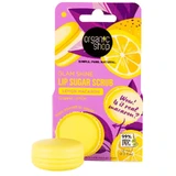 Organic Shop Fac Lemon Macaron Sugar Lip Scrub , 10 ml