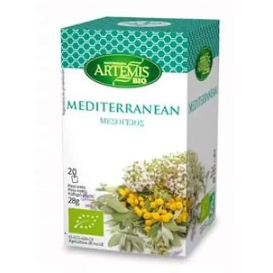Artemis Bio Infuzie mediteraneană 20Sachete. Bio