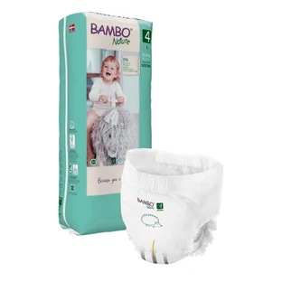 Pañales Pants eco no 4, 7-14 kg, 40 piezas, Bambo Nature