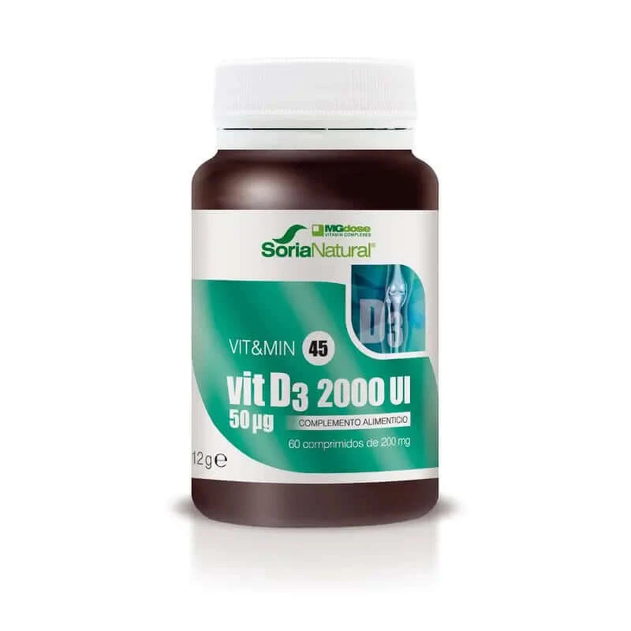 Mgdose Vit D3 2000Ui , 60 tabletten