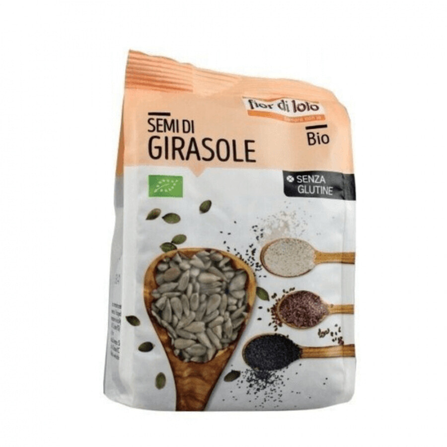 Semillas de girasol ecológicas sin gluten, 250 g, Fior di Loto