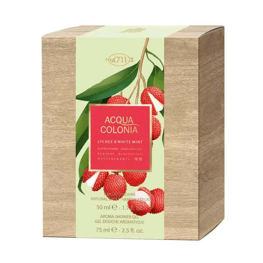 4711 Set de parfumuri Ac Lychee & Mentă albă