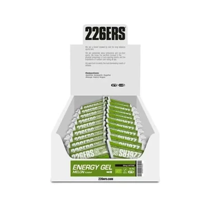 226Ers Gel energetico 25Gr Gel energetico al melone - 50Mg di caffeina, 40x25 gr