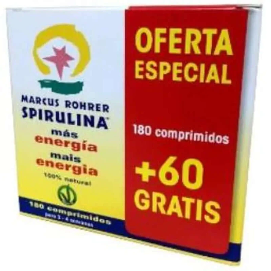 Marcus Rohrer Spirulina 180+60 Marcus Rohrer Tabletten