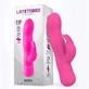 Latetobed Vibrateur Mira avec Bunny Silicone Rose