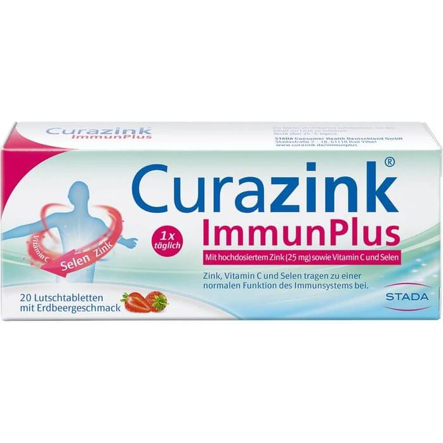 CURAZINK ImmunPlus Lozenges 20 Capsules
