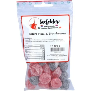 SEEFELDER kwaśne maliny i jeżyny KDA 100 g
