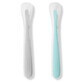 Set de 2 cucharas Easy Feed, gris-azul, Skip Hop