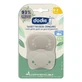 Lot de 2 sucettes éco design beige, 0-2 mois, Dodie