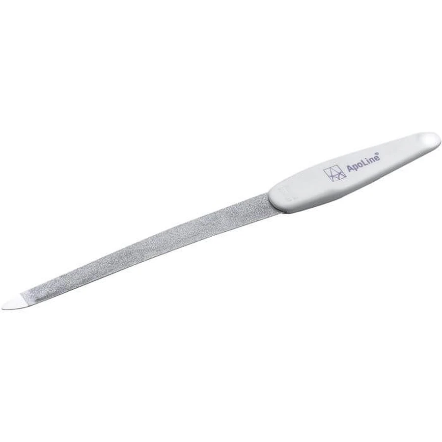APOLINE pilnik do paznokci zakrzywiony 17 cm chromowany 1 szt.: ceny i cechy