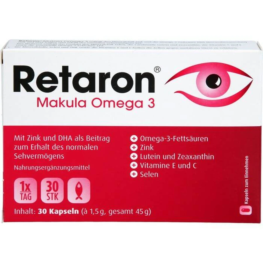 RETARON Macula Omega-3 Capsule 30 Capsule