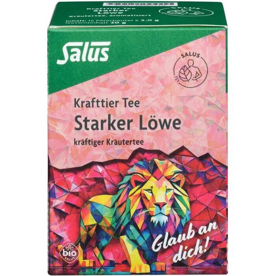 KRAFTTIER Tè Forte Leone Organico Salus Sacchetto filtro 15 Capsule