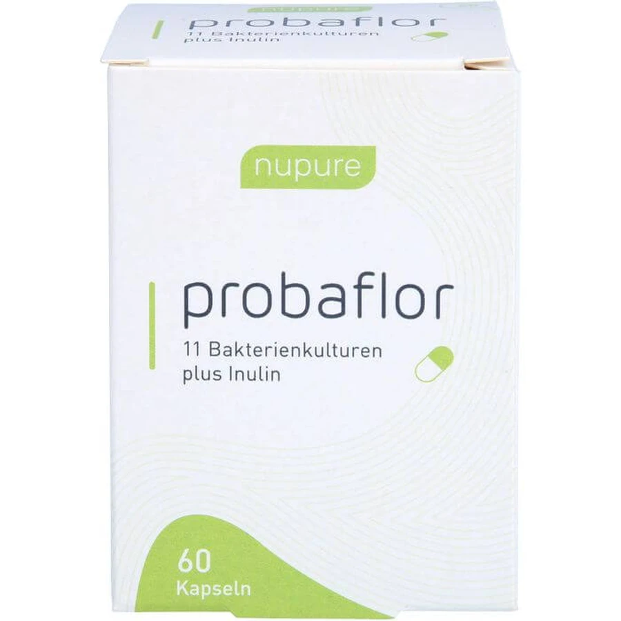 NUPURE probaflor Microbiotics capsule cu acoperire enterică 60 Capsule