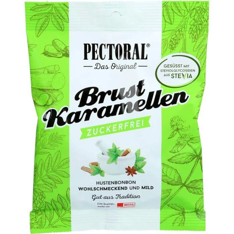 PECTORAL caramelos de pechuga sin azúcar bolsa 60 g