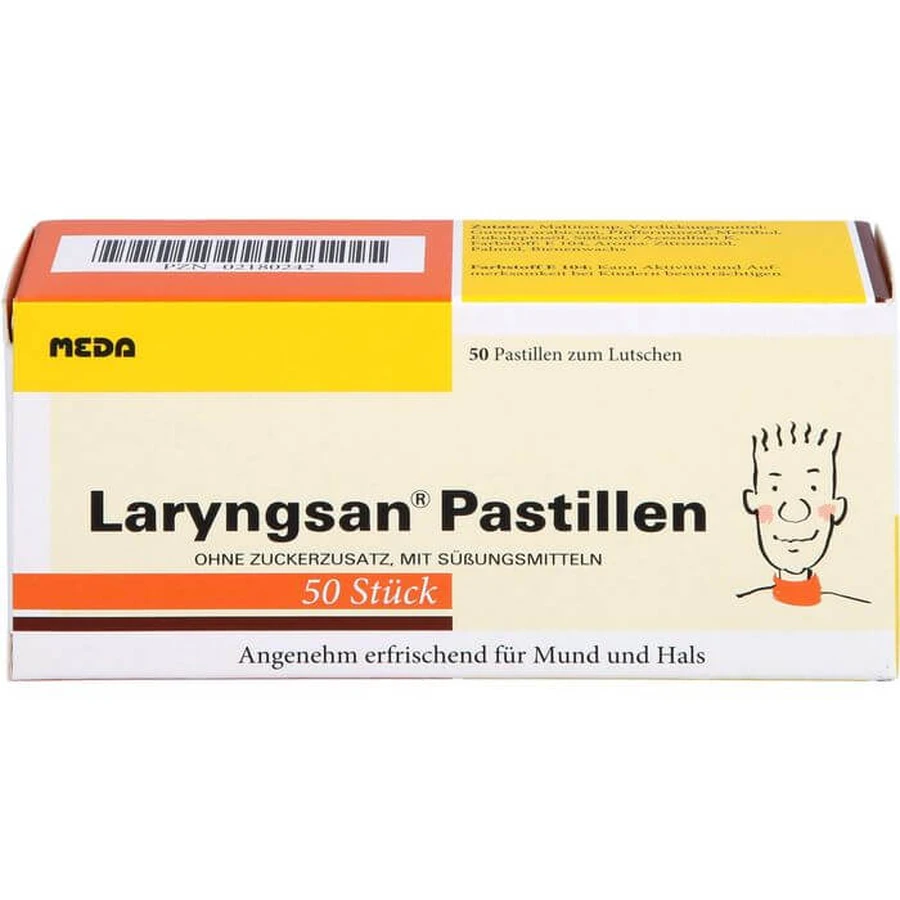 LARYNGSAN Pastilles 50 pcs.