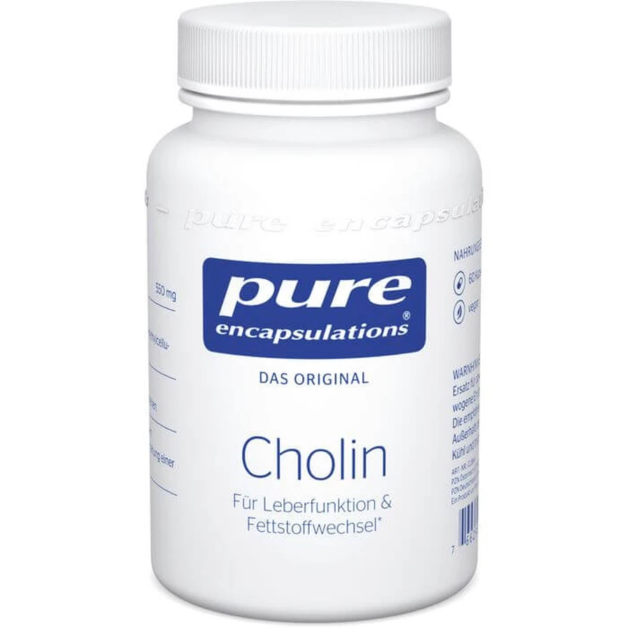 PURE ENCAPSULATIONS Choline Capsules 60 Capsules