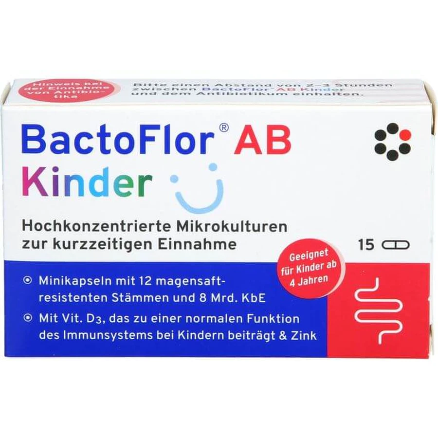 BACTOFLOR AB Harde kindercapsules 15 st.
