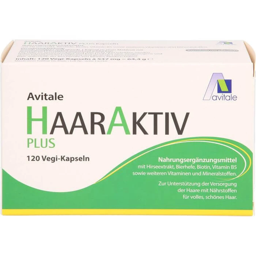 HAARAKTIV Plus Vegi Capsule 120 Capsule