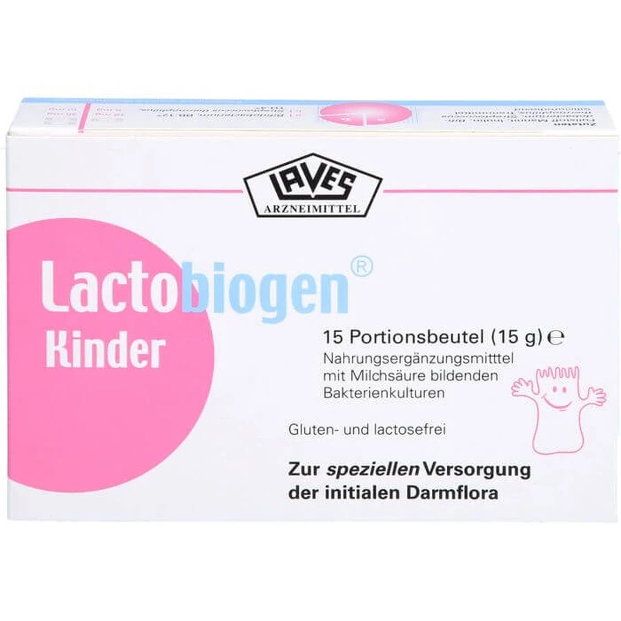LACTOBIOGEN Sachets pour enfants 15 pcs.