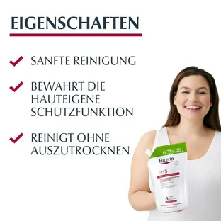 EUCERIN pH5 loción lavante piel sensible recambio 750 ml
