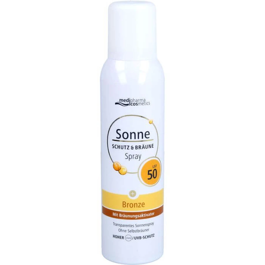 SONNE Spray ochronny i opalający brąz SPF 50 150 ml: ceny i cechy