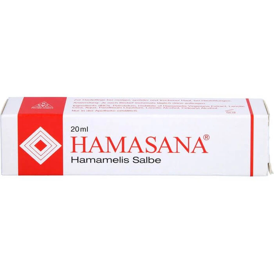 HAMASANA Unguent de hamamelis 20 g