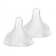 Premium silicone teat set, size XL, +7 months, Spectra