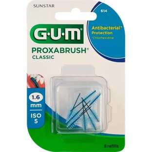 Spazzole di ricambio GUM PROXABRUSH CLASSIC 1,6 mm 8 pz.