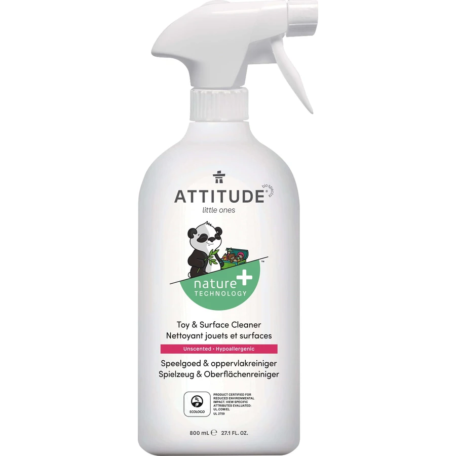 Solutie pentru curatat jucarii si suprafete, 800 ml, Attitude