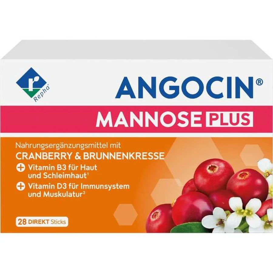 ANGOCIN MANNOSE PLUS poudre pour usage oral 84 g