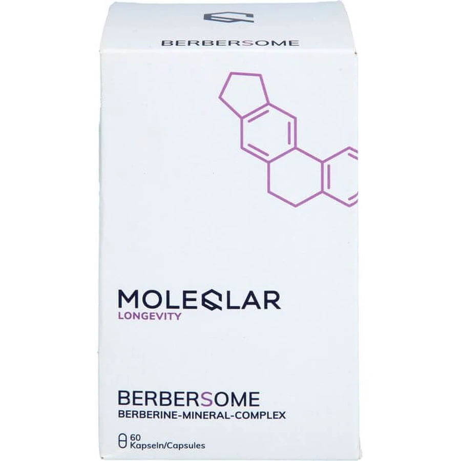 MOLEQLAR Berberina Complejo Mineral Cápsulas 60 Cápsulas