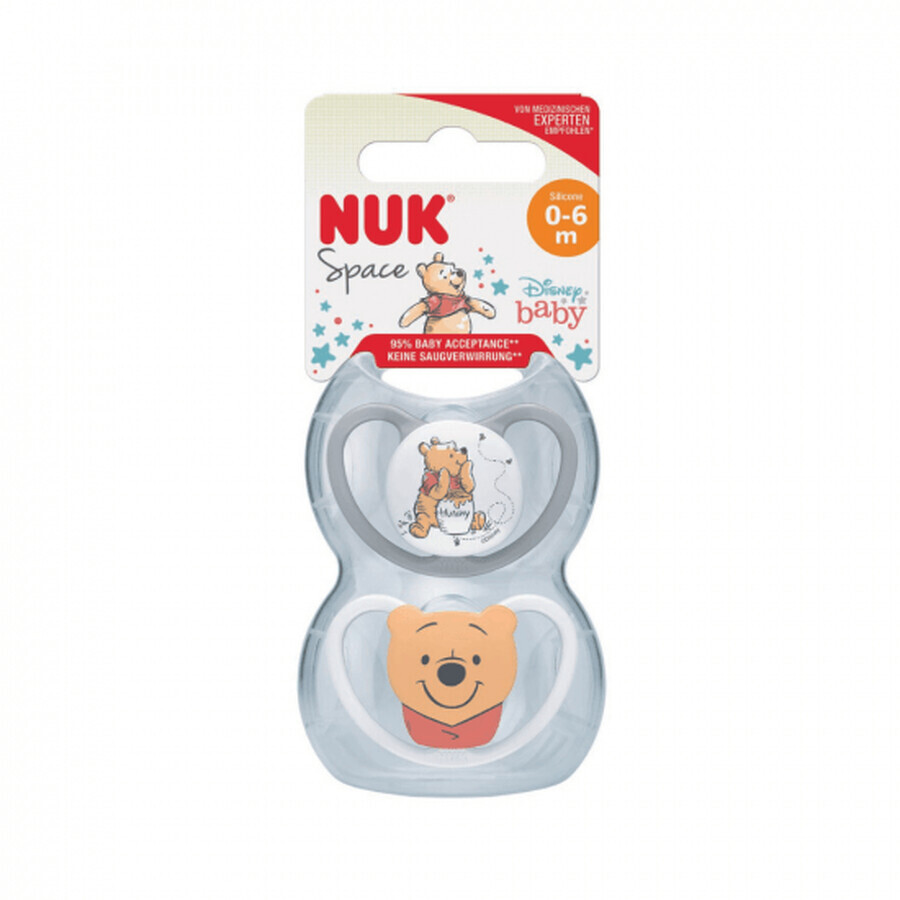 Sucette Space en silicone, 0-6 mois, Nuk