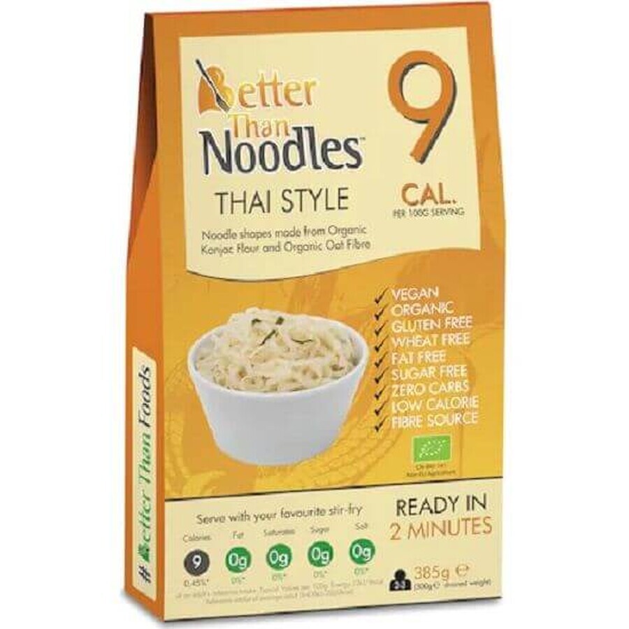 Fideos konjac Thai Eco, 385g, Mejor que alimentos