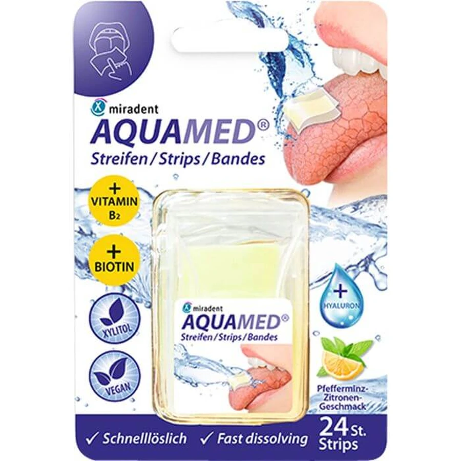 MIRADENT Aquamed Stripes 24 buc.