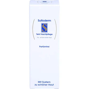 SULFODERM S îngrijire de noapte fără parfum 40 ml