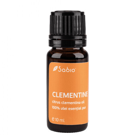 100% zuivere essentiële olie Clementine, 10 ml, Sabio