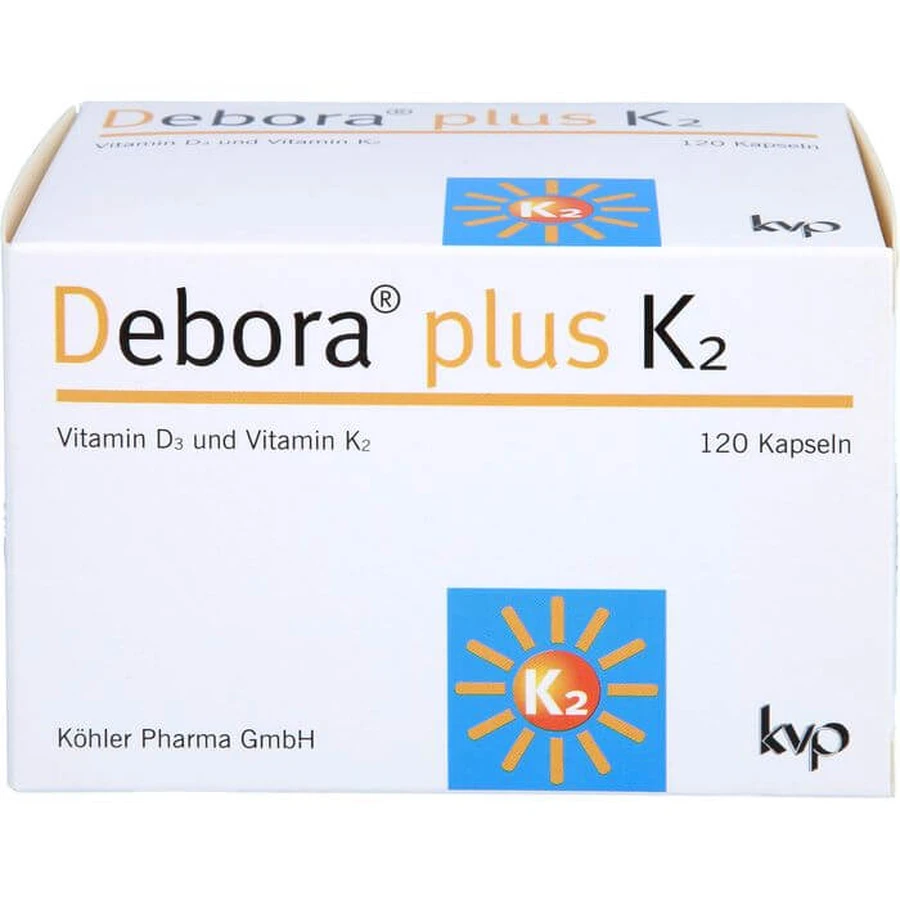 DEBORA plus K2 Capsule 120 Capsule